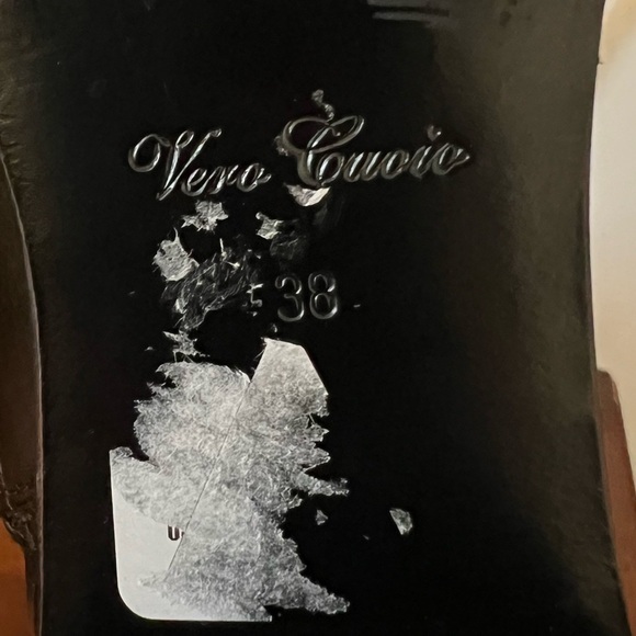 Boemos Italian buttery soft leather tall boots sale size 38 (7.5 US) - Picture 9 of 11